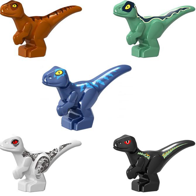 Pengiriman Cepat Jurassic Baby Dinosaurus Indominus T Rex Raptor Minifigure Lego kw CUCI GUDANG