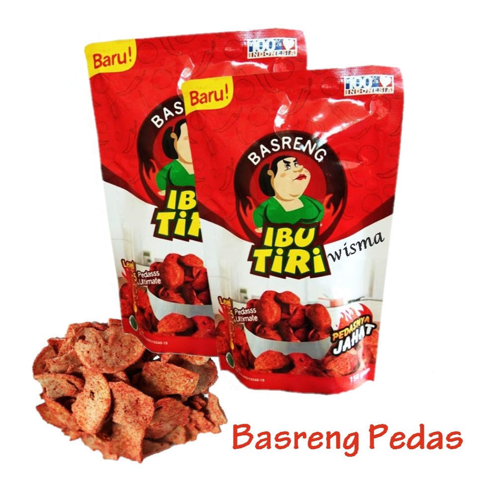 

ABI Snack - Basreng Ibu Tiri - BASRENG Pedas