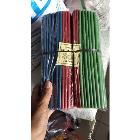 SEDOTAN PLASTIK WARNA WARNI