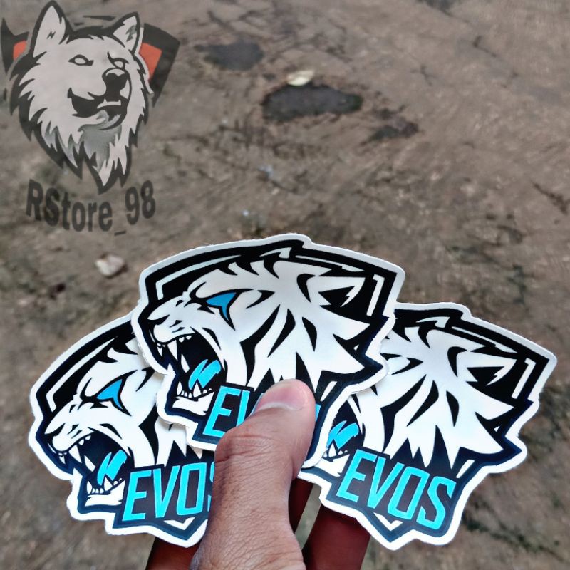 

Stiker Sticker EVOS LEGENDS Laptop Hp Helm Tumbler Motor Mobil