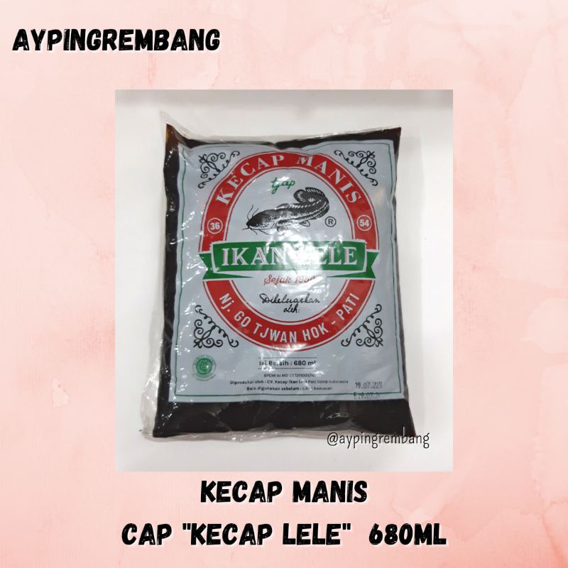 

Kecap Lele Refil 680ml/1kg Khas Pati