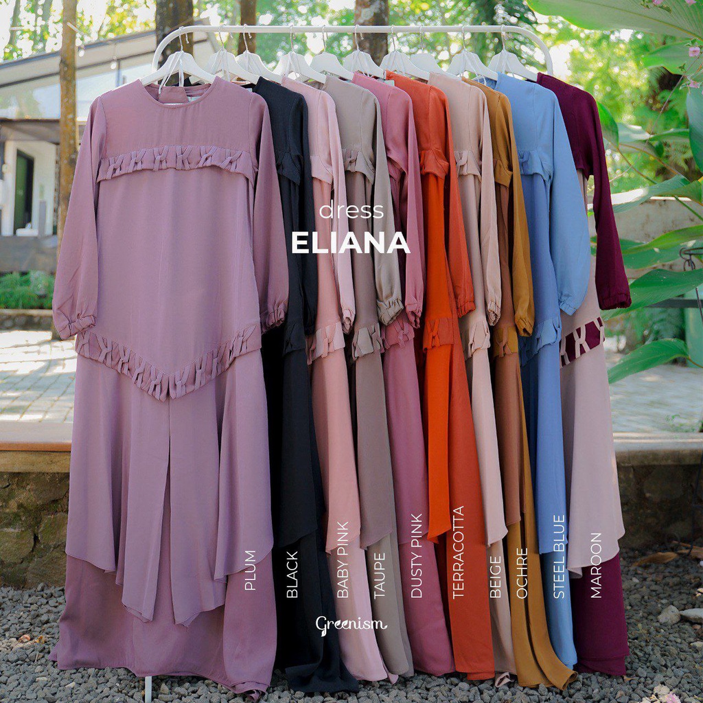 Greenism Gamis Eliana Quality Premium Syari'i Dress