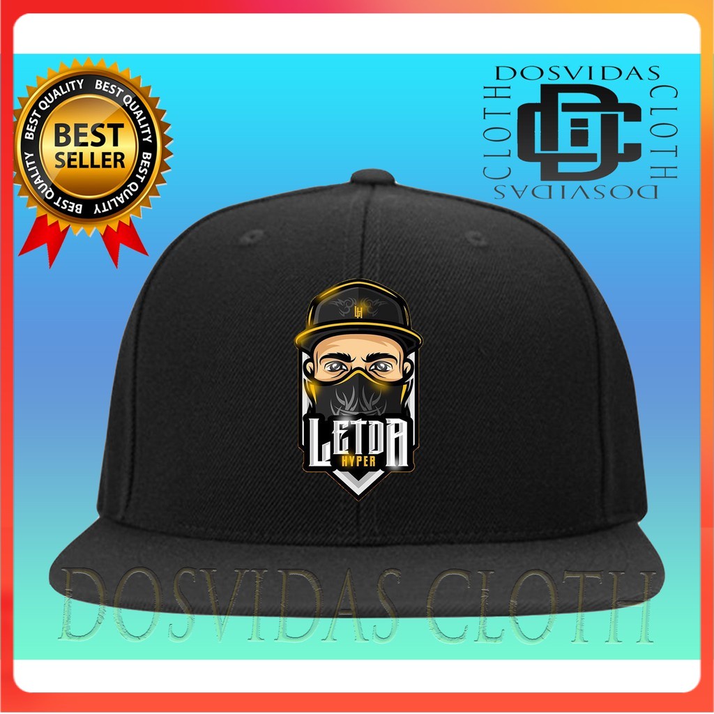 Import Quality Topi Snapback FREEFIRE FF LETDA SEASON 2 Pria & Wanita LETDA HYPER COD