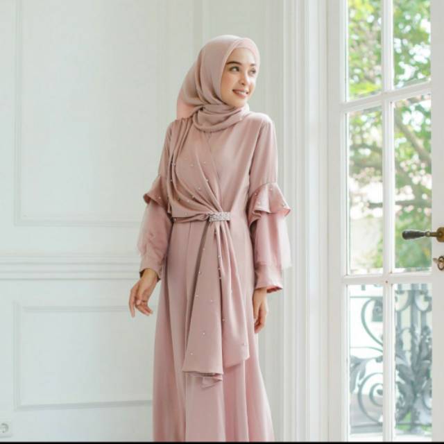 Ava dress - blush XXL by Vanila Hijab