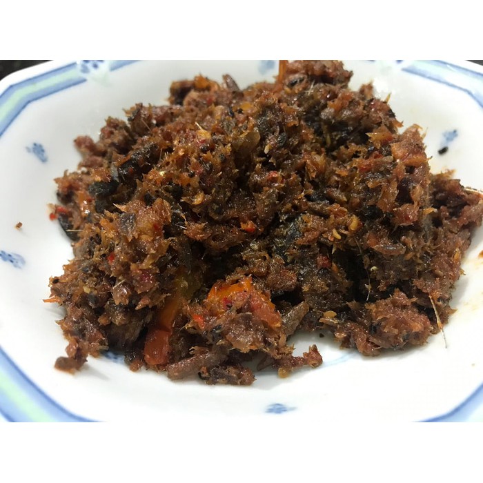 

Sambal Roa Asli Khas Manado 150Gram No Msg / sambal enak / sambal sehat / sambel cocol /sambel pedas