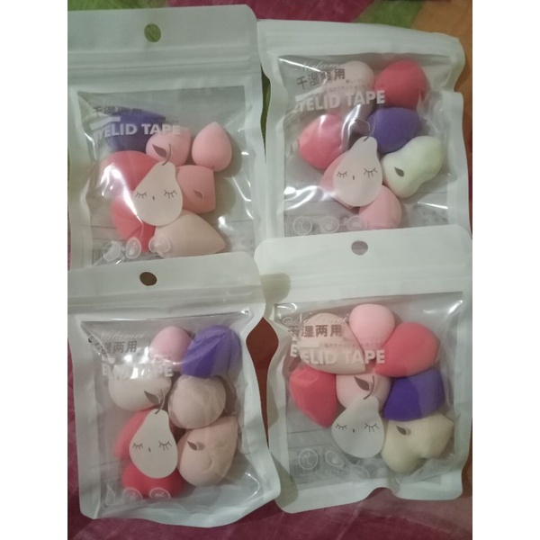 Beauty Blender isi 5 dan 7 pcs