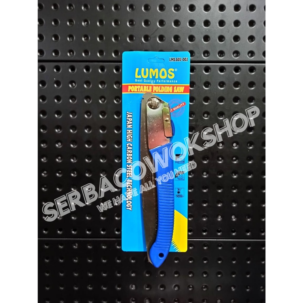 Lumos Gergaji Dahan Lipat - Gergaji Kayu Folding Saw Portable Termurah Berkualitas