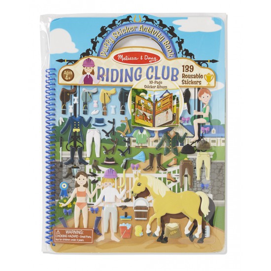 Melissa and Doug Riding Club STicker activity Book