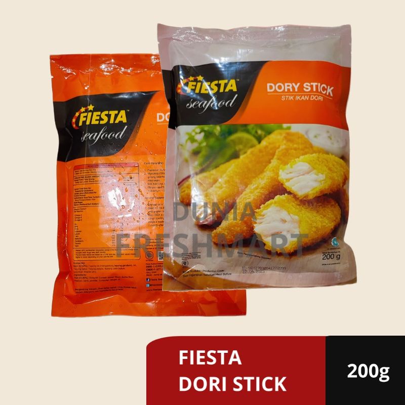 

Fiesta Dori Stick 200gram FIESTA IKAN DORI