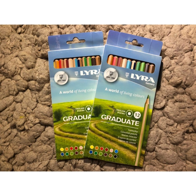 

Pinsil Warna Lyra Graduate 12 Warna