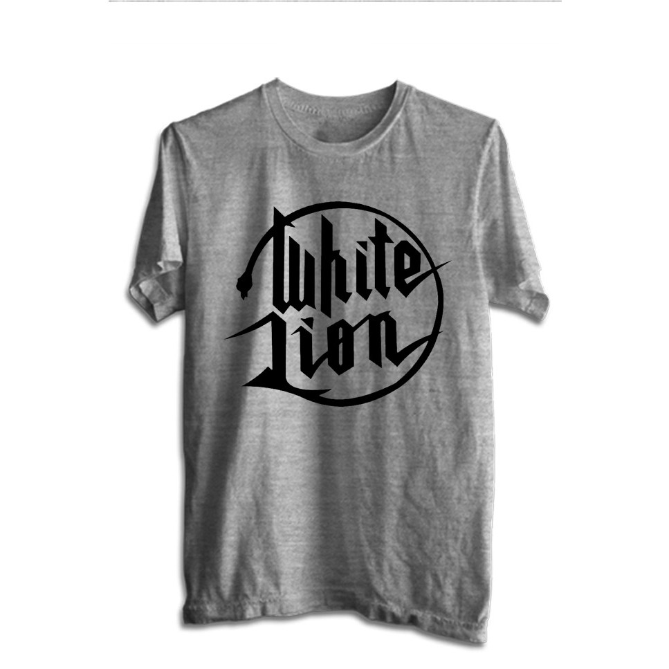 KAOS BAND WHITE LION TSHIRT MUSIK ROCK WHITE 02