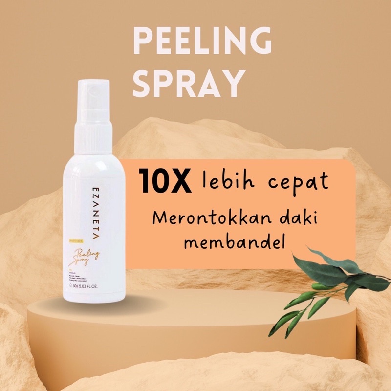 PEELING SPRAY EZANETA TONER BADAN PEMUTIH KETIAK PEELING WAJAH EXFOLIATING TONER PEELING BADAN TONER PEMUTIH BADAN PERONTOK DAKI PENGHILANG DAKI BODY SPRAY/PROMO/COD