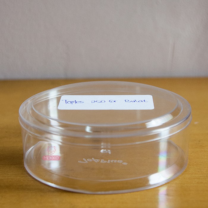 Toples kue kering bulat 250gr merek TopPlus (36 Pcs)