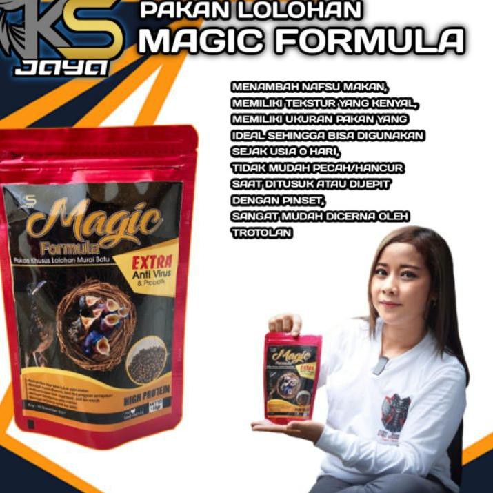Terbaru MAGIC FORMULA PAKAN LOLOHAN UNTUK MURAI - LOLOHAN MURAI MAGIC FORMULA - LOLOHAN - TROTOLAN M