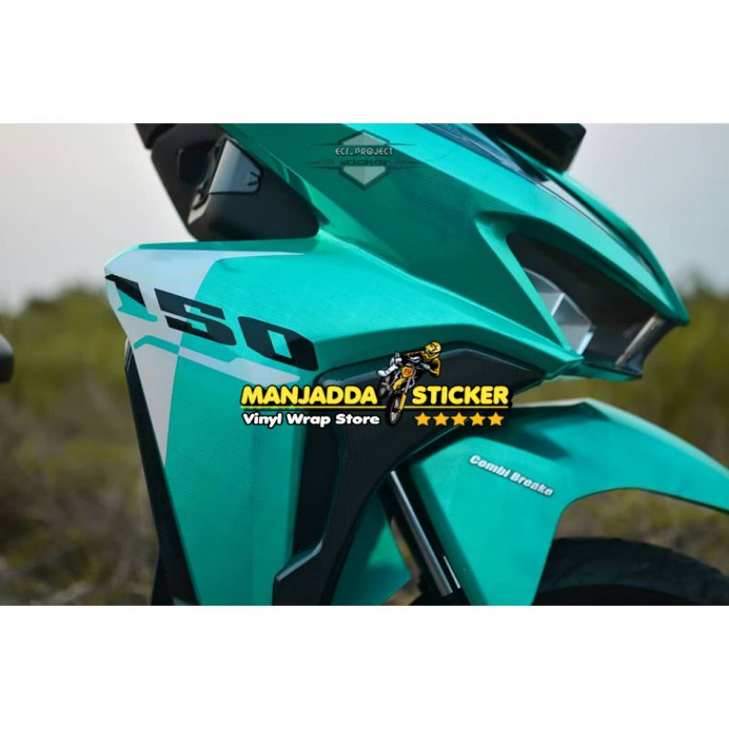 Stiker Skotlet Motor Metalic Chrome Tosca Super Glossy