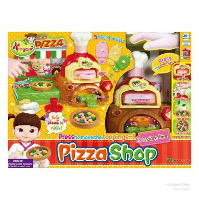 Mainan Boneka Kongsuni Doll Pizza Shop Restoran Toko