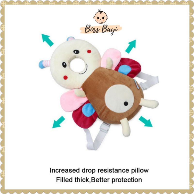 Bantal Pelindung Kepala Bayi / Balita / Anak saat Belajar Jalan - Baby Head Protector