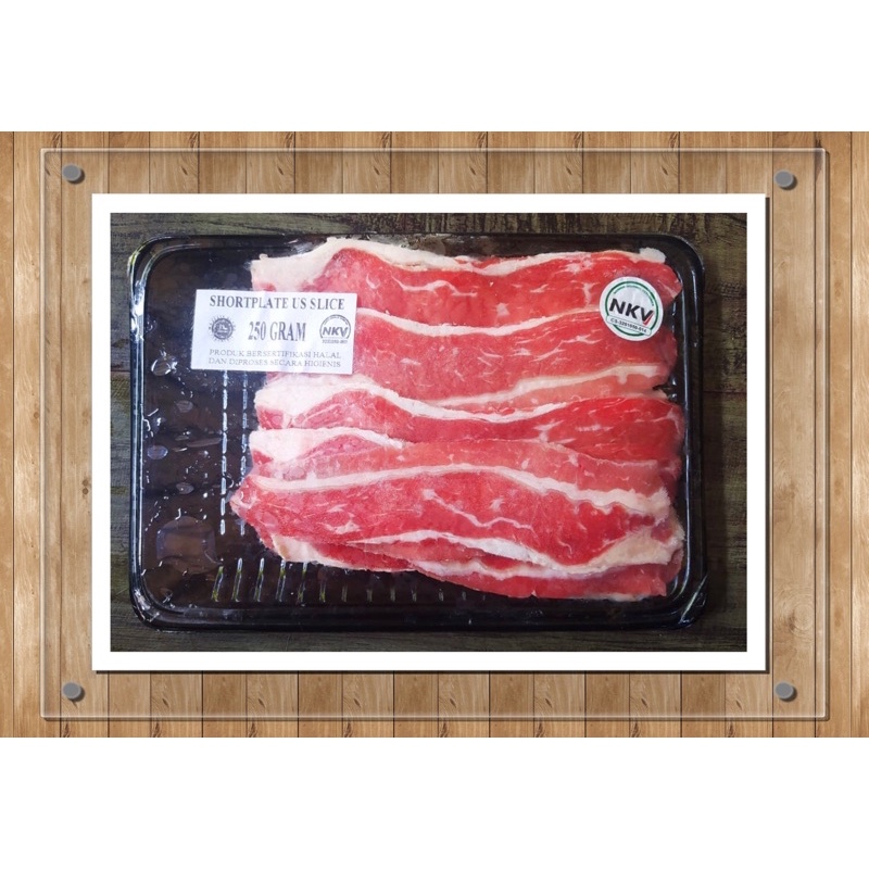 

Beef Slice Shortplate US / AUS 250gr