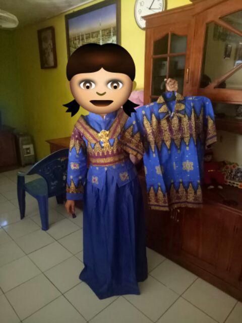 Maura Couple - Sania Ruffle Batik Couple Ori Ndoro Jowi Dnt Ori Mawar Garansi Termurah Shopee