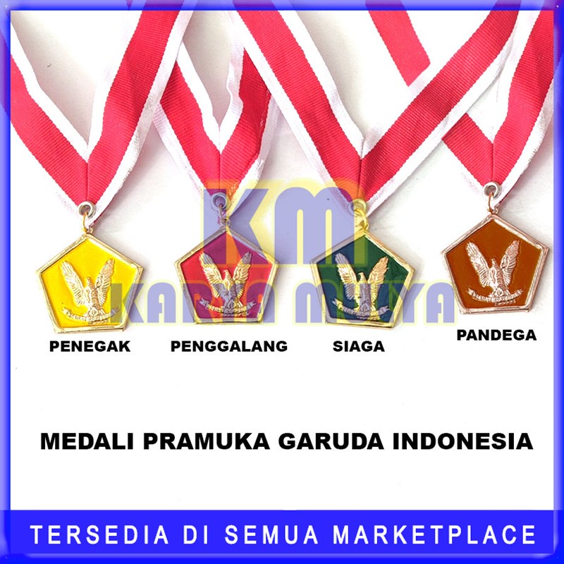 Medali Pramuka Garuda - Medali Garuda Pramuka Siaga Penggalang Penegak Pandega - KM