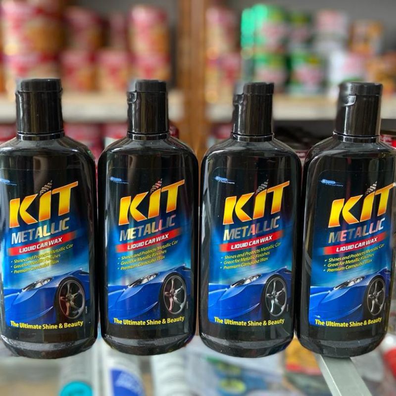 KIT METALLIC LIQUID CAR WAX / POLISH MOBIL / KIT WAX MOBIL
