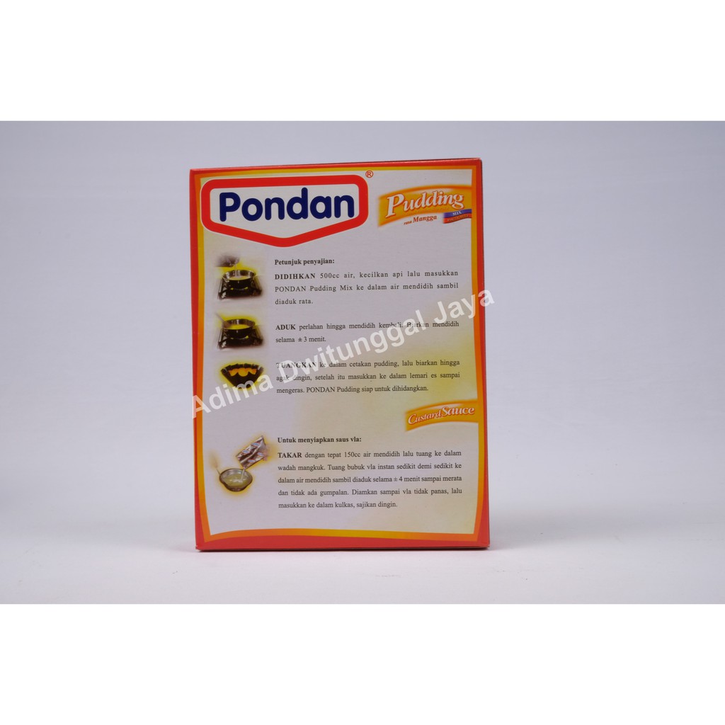 Pondan Pudding Mango / Pondan Pudding Mangga 200 gr