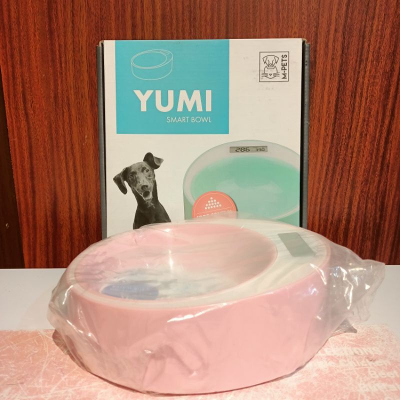 M-Pets YUMI Smart Bowl Food Control Weight Sensor up to 2kg / Tempat Makan Timbangan