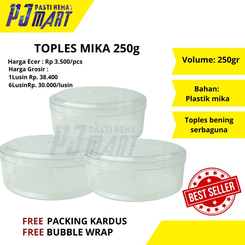 TOPLES MIKA 250 &50GR | TOPLES KUE KERING | TOPLES HAMPERS MURAH