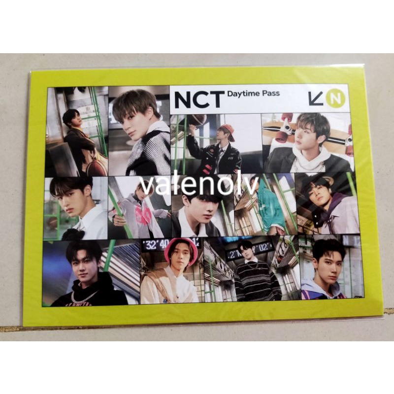 postcard nct smcu daytime, postcard jisung album universe, polaroid jisung md hello future, potcard 