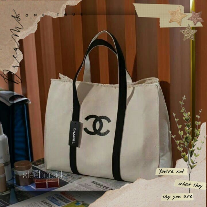 TAS TOTE BAG CHANEL MEWAH
