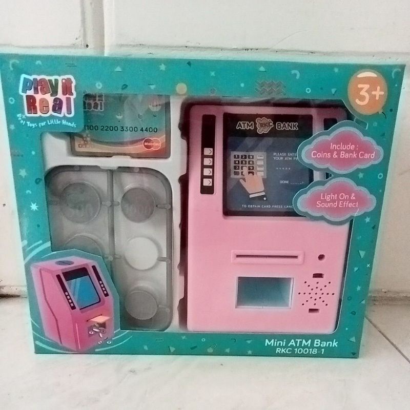 Mainan Mesin Mini ATM belajar Nabung sejak dini RKC10018-1