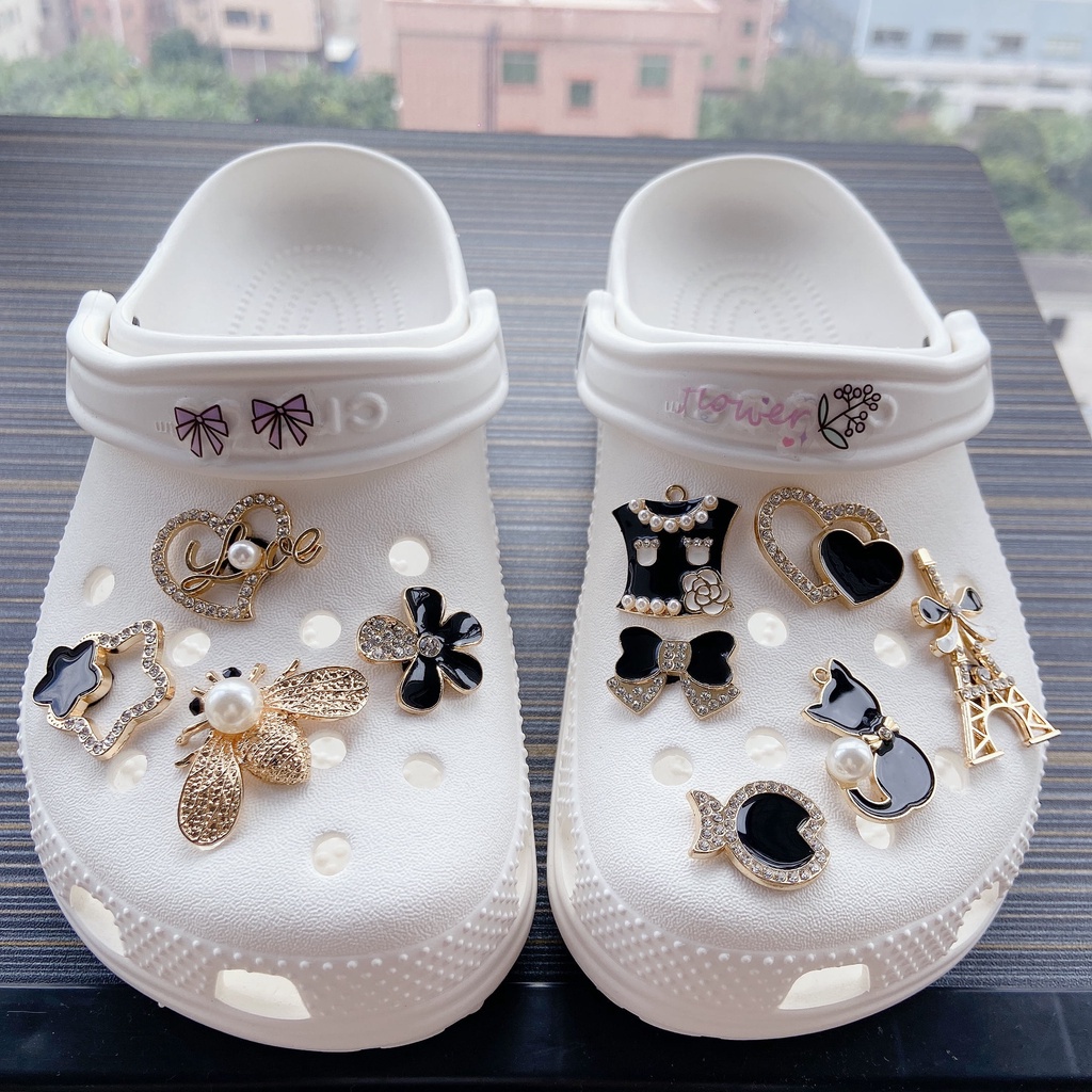 Crocs Jibbitz Gesper Sepatu Bahan Metal Untuk Pria Dan Wanita Charms Crocs