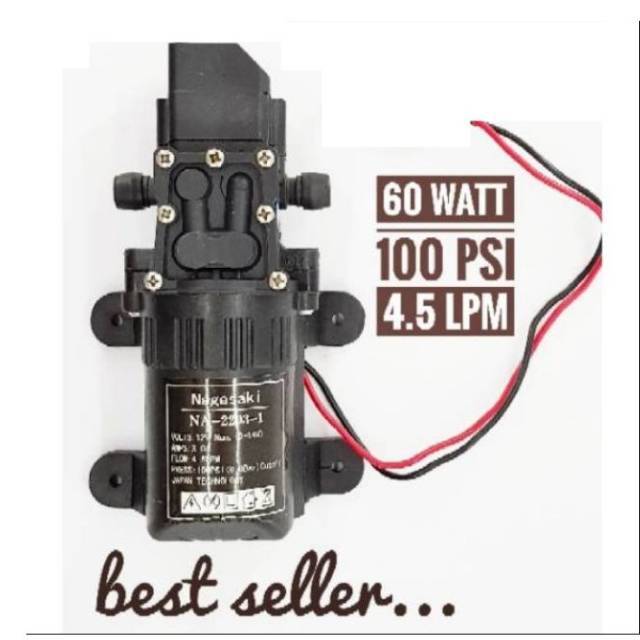 DINAMO POMPA AIR DC 12V NAGASAKI 100 PSI