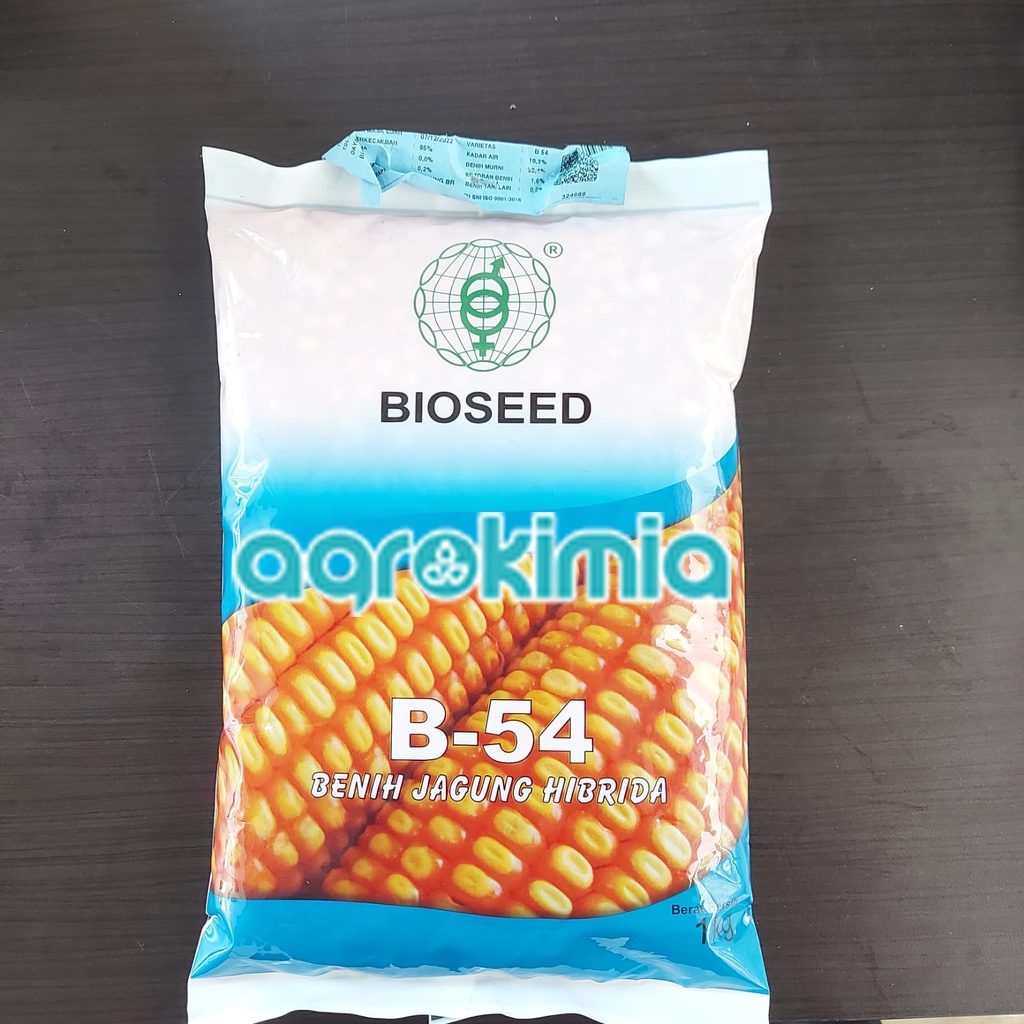 Benih Bibit Jagung Hibrida Bioseed B-54 Kemasan 1Kg