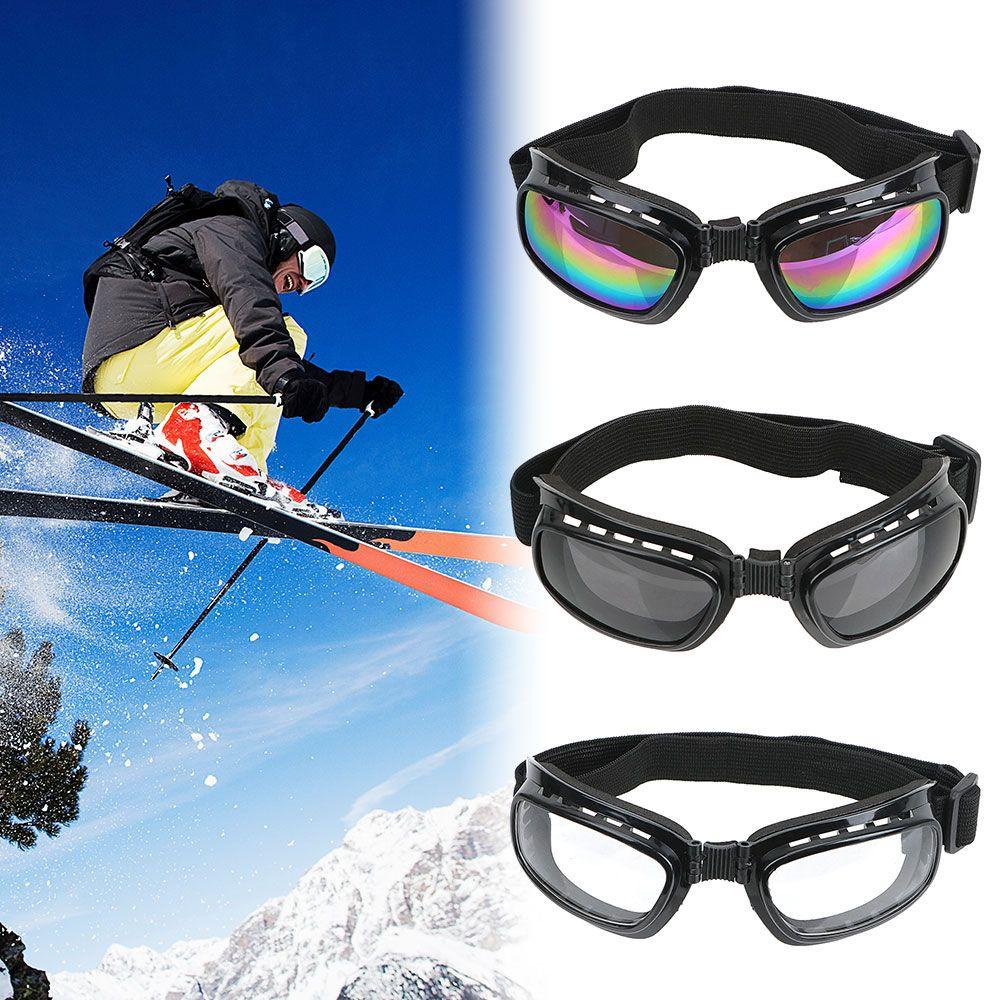 Lily 2Pcs Kacamata Motor Sandproof Outdoor Pelindung Gear Anti Silau Sunglasses Eyewear Helm Glasses