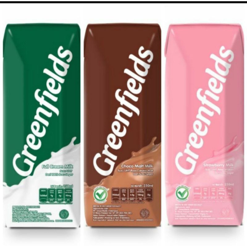 

Free Ongkir GREENFIELDS Uht 250 ml x 24 pcs