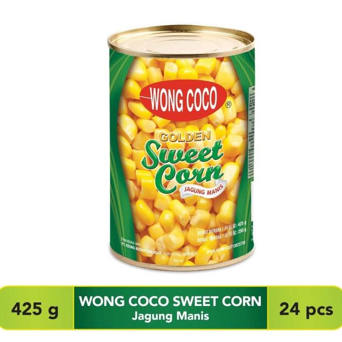 

Wong Coco Sweet Corn 425gr x 24 (1 karton)