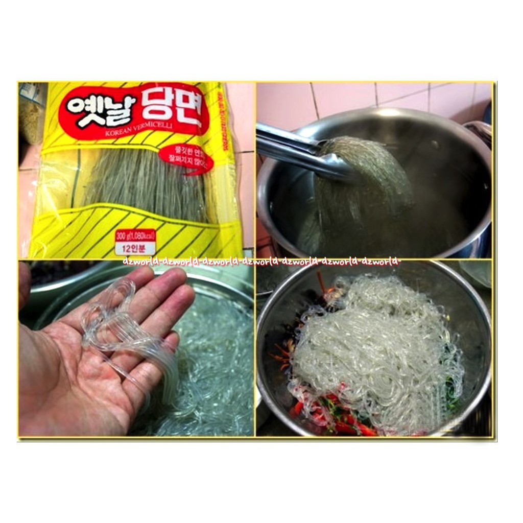 Korean Vermicelli Ottogi Sohun Ubi Jalar 300gr Mie Hitam Mie Instan Vermi celli