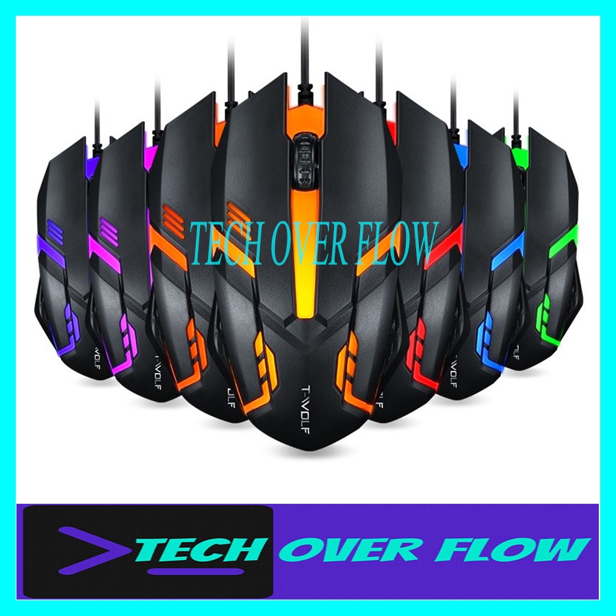 mouse usb kabel / mouse gaming murah / Tech Over Flow