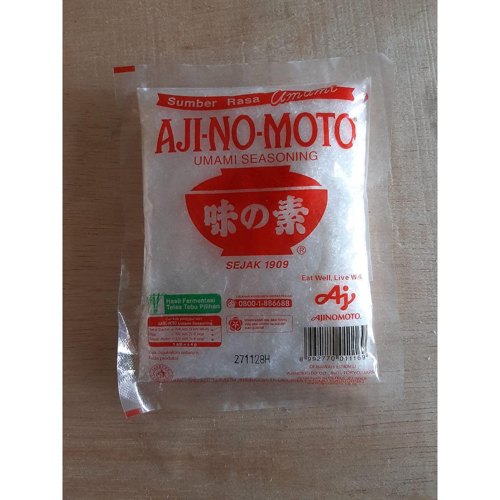 

Ajinomoto 100 gram / Bumbu Masak / Penyedap Masakan