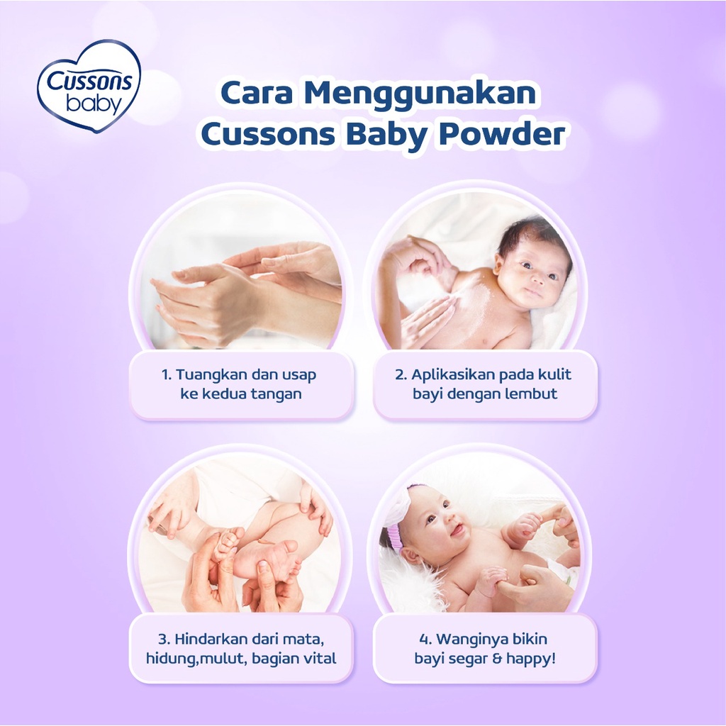 ★ BB ★ Cussons Baby Powder - Bedak Bayi - Bedak Tabur Bayi