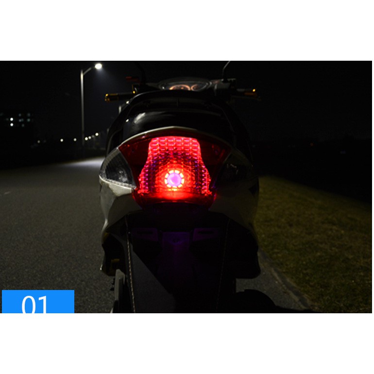 [BISA COD] Lampu Led Projie Motor Mobil Untuk Rem Brake Projie Mini Running 2inch