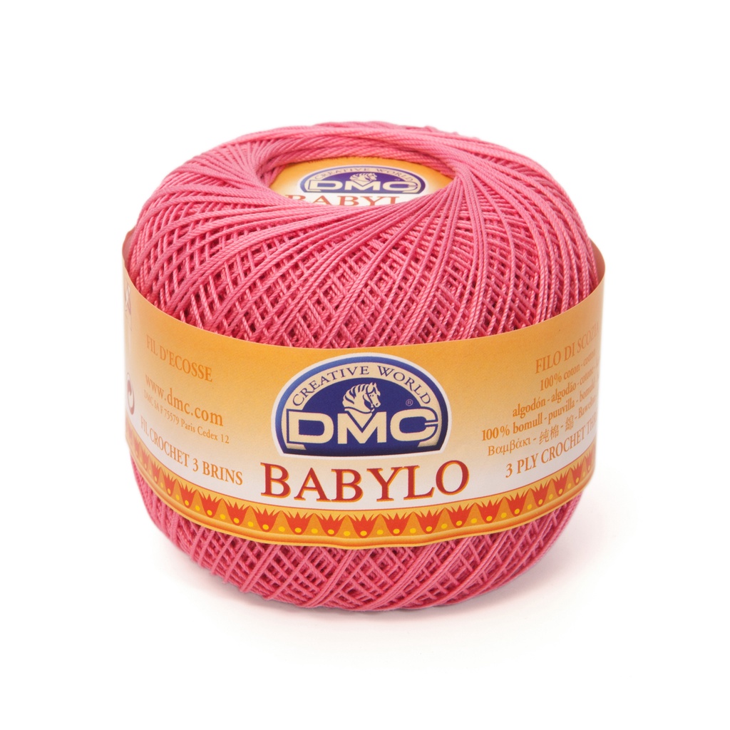 Benang Crochet DMC Babylo 50 Gram - 603 Cranberry