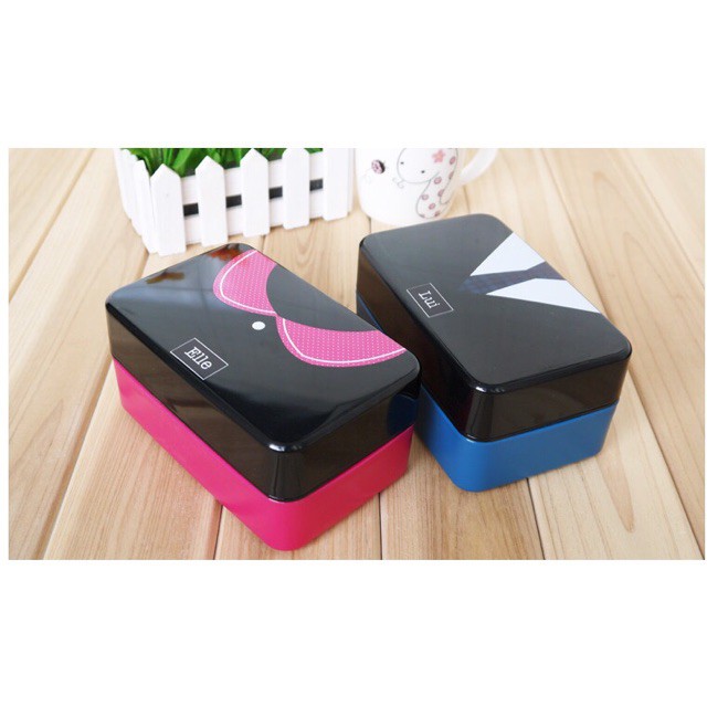 Kotak bekal Fashion lunch Box | Kotak makan lucu 15x8x7