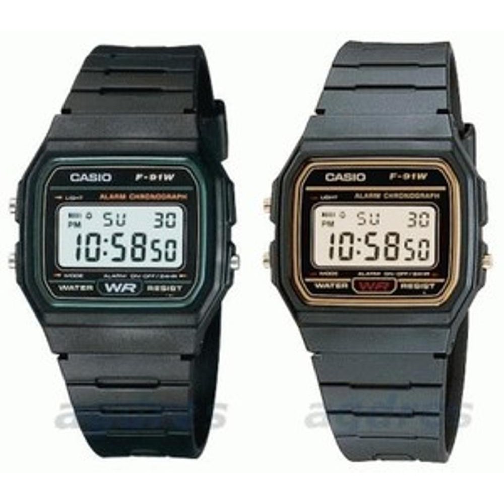 Casio F 91W Dan F 91WGA Original Terlaris