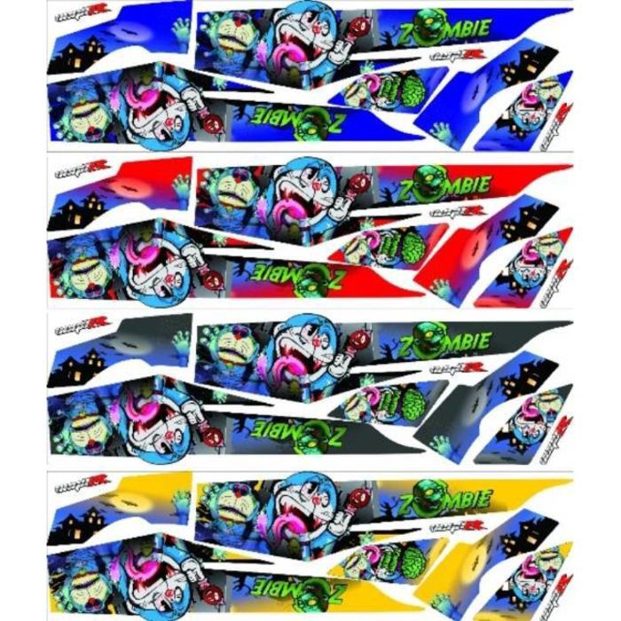 PROMO STRIPING VEGA R NEW VARIASI YAMAHA STICKERLIST BODY MOTOR LIS STIKER