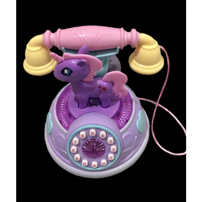 MAINAN ANAK TELPON MODEL KUDA PONY UNICORN LUCU HARGA PROMO