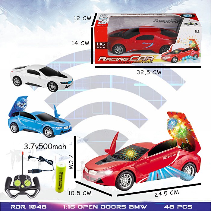 MURAH RDR1141 RDR1048 RDR029 RC Ferrari Buka Pintu Mainan Anak Mobil Remote Control Hobi Koleksi Remot Kontrol RADA