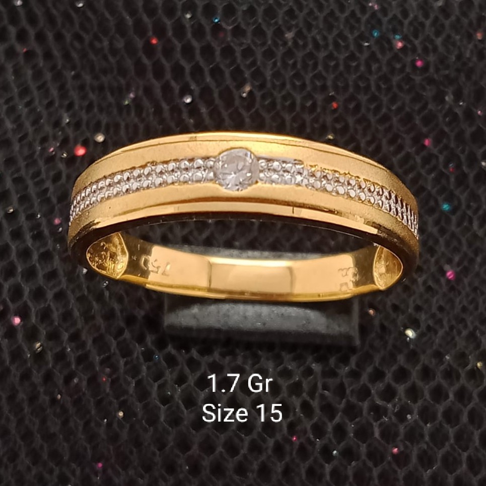 Cincin Emas 17K - 1.75 Gr Kadar 750 - 1711