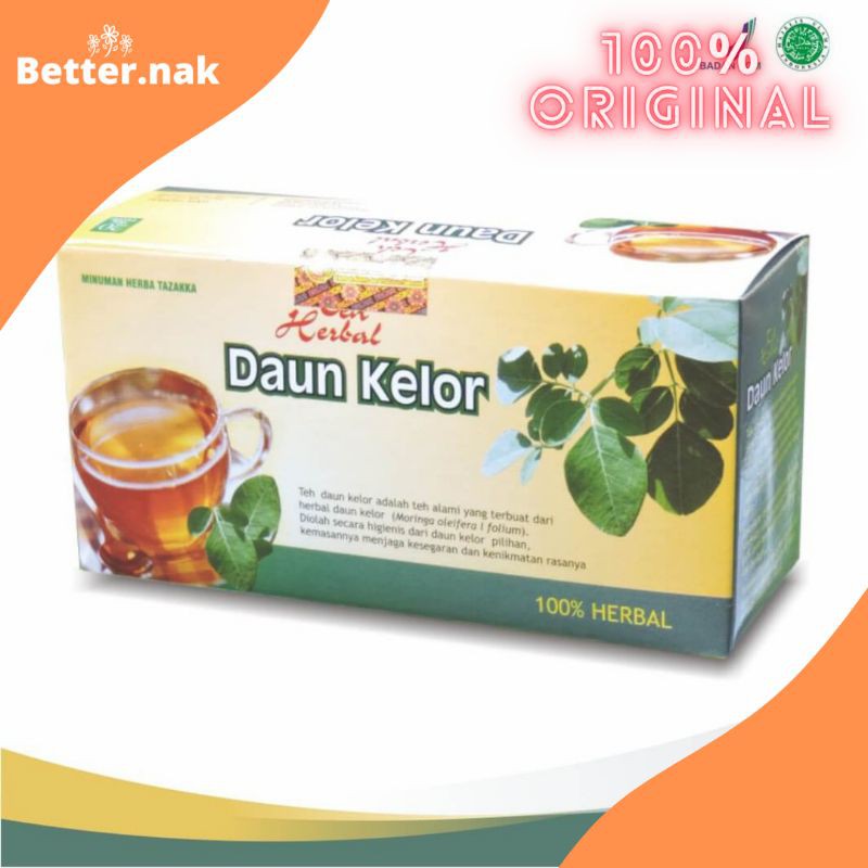 

Teh Daun Kelor Tazakka Halal BPOM 100% Original